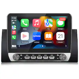 Junsun - For BMW E53 X5 1995-2006 10.1" carplay Android 15 2+64GB Car Stereo Radio GPS Navi WIFI RDS SWC DSP FM Bluetooth - Black