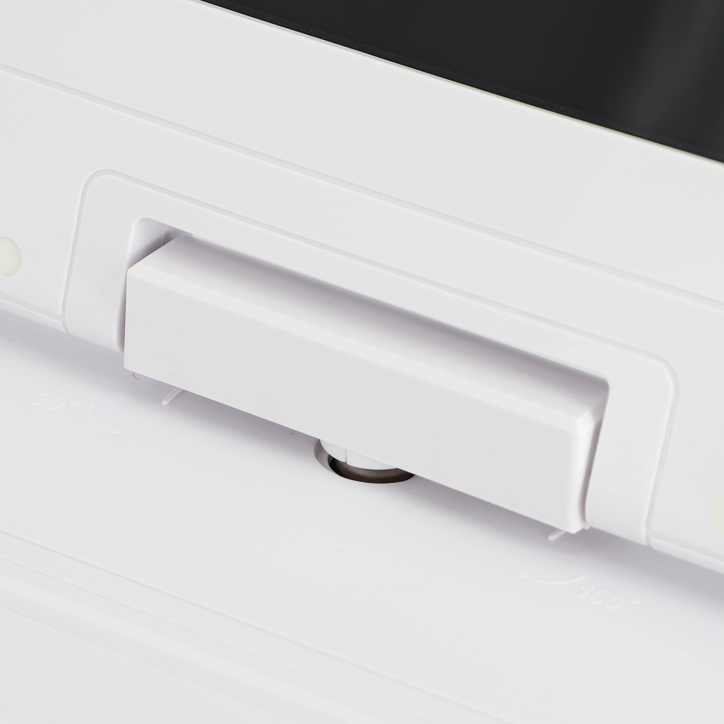 Alt View 4. Trexonic - Trexonic 14.1 Inch Portable TV+DVD Player with Swivel TFT-LCD Screen and USB,SD,AV,HDMI Inputs - White Marble.