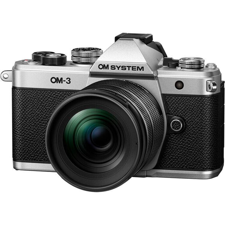 Alt View 2. OM System - OM SYSTEM OM-3 Mirrorless Camera with 12-45mm f/4 PRO Lens Bundle + 64GB Card + Bag.
