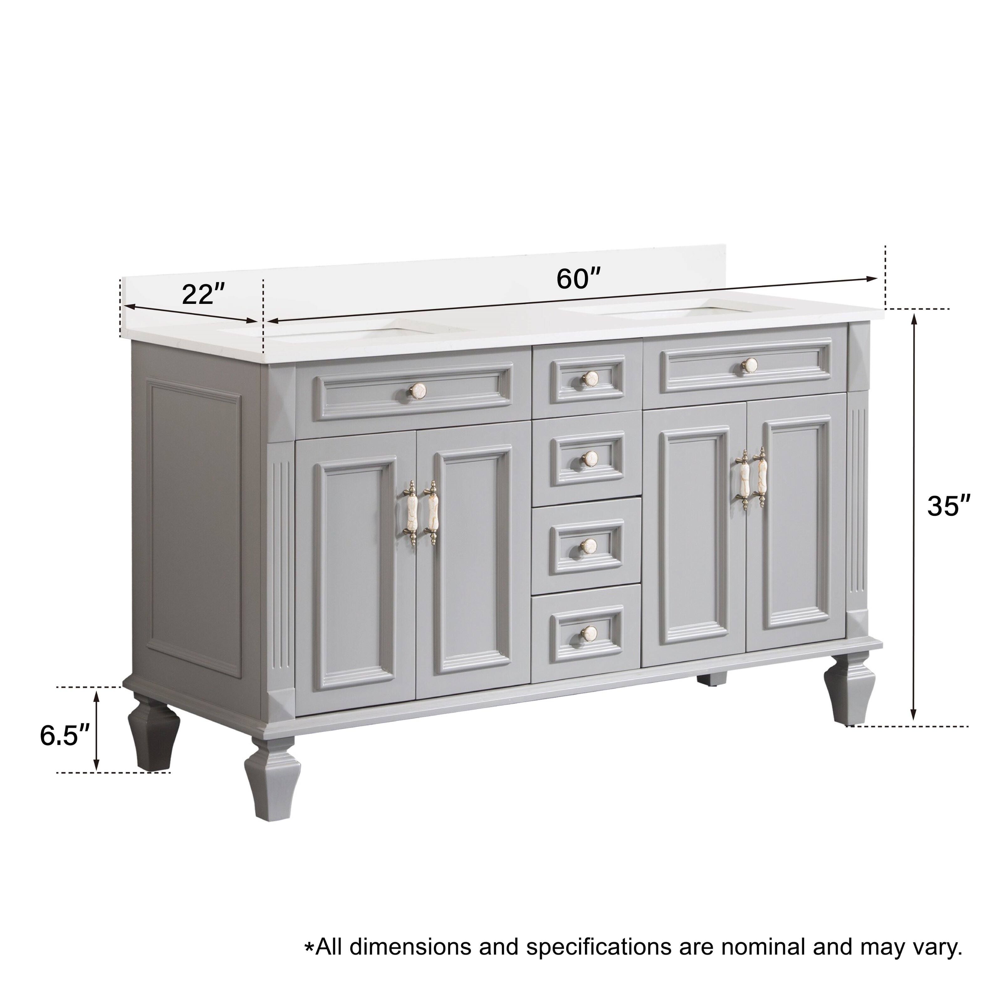 22" 60" 35" 6.5"  
*All dimensions and specifications are nominal and may vary.