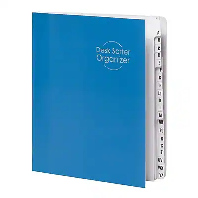 Desk Sorter Organizer
A B C D E F G H I J K L M N O P Q R S T U V W X Y Z