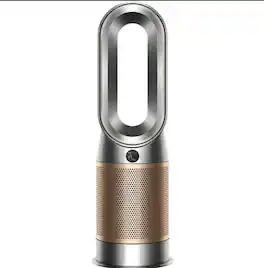 Dyson - Refurbished Excellent - HP04 Pure Hot + Cool Smart Tower Air Purifier, Heater and Fan - Yellow