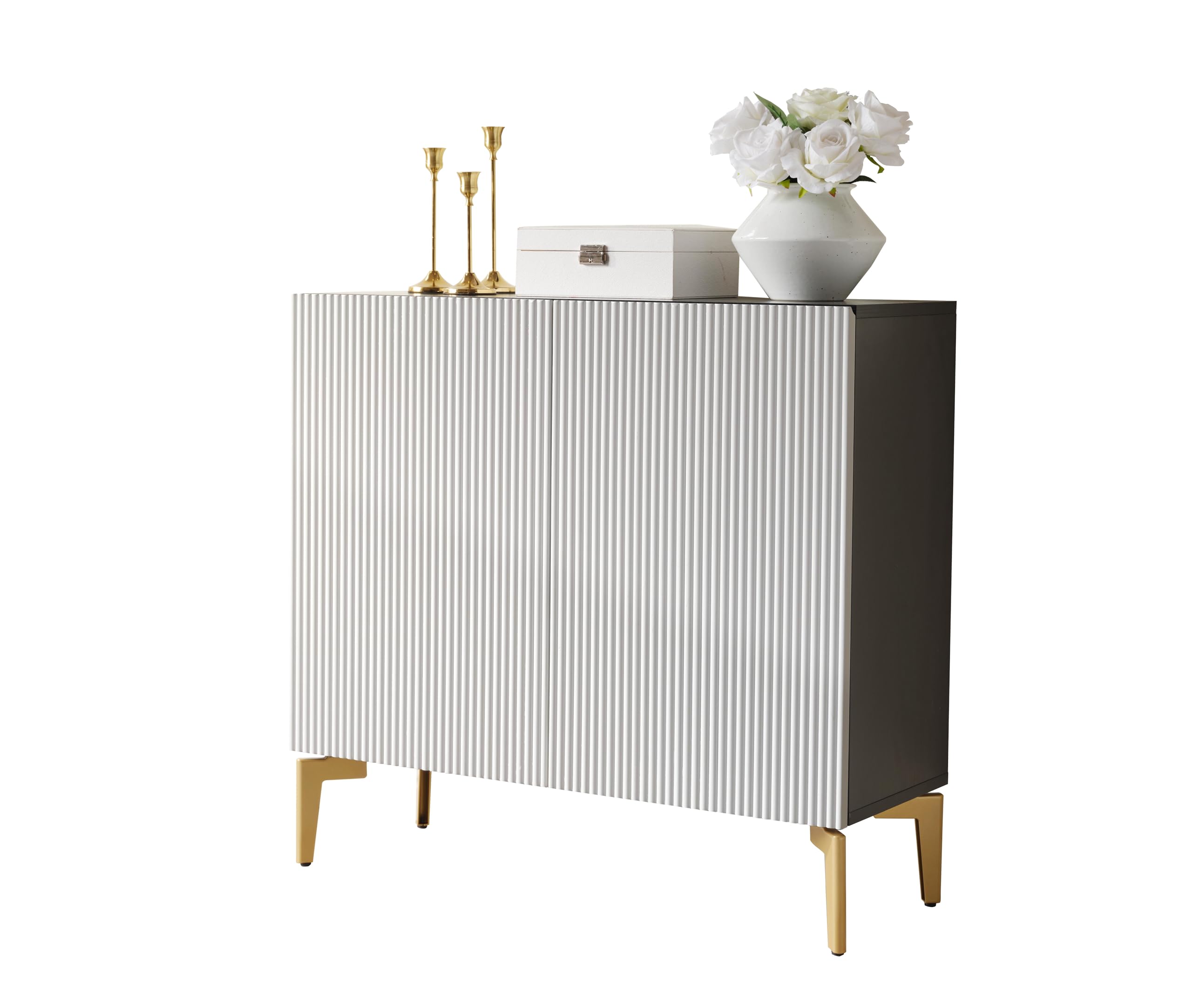 Angle. Kings Brand Furniture - Kings Brand Furniture George Console Table for Entryway, Wood Sofa Table - Black.