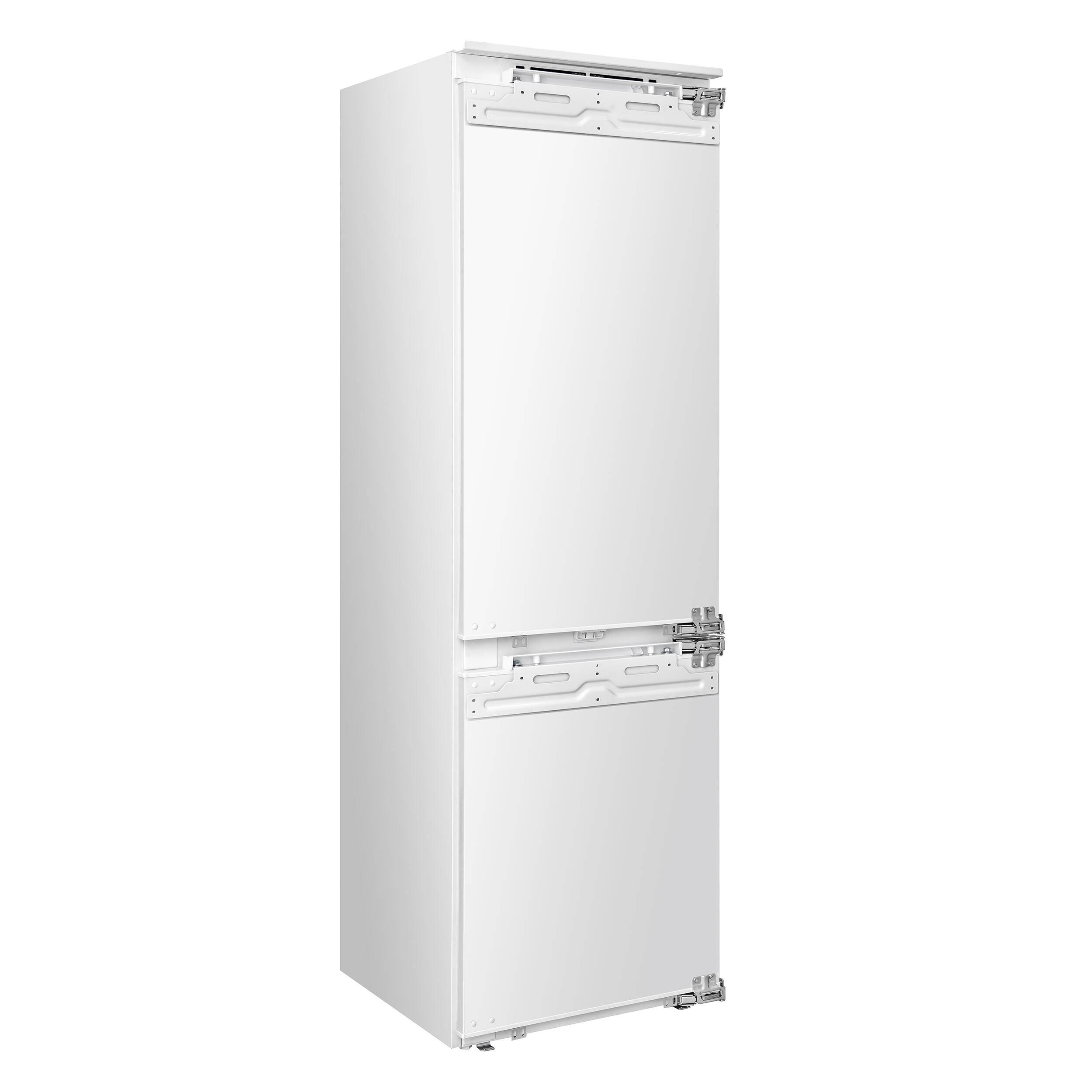 Left. Forno Appliances - Rivestito 8.6 Cu. Ft. Compact Fridge with Panel-Ready Design - White.