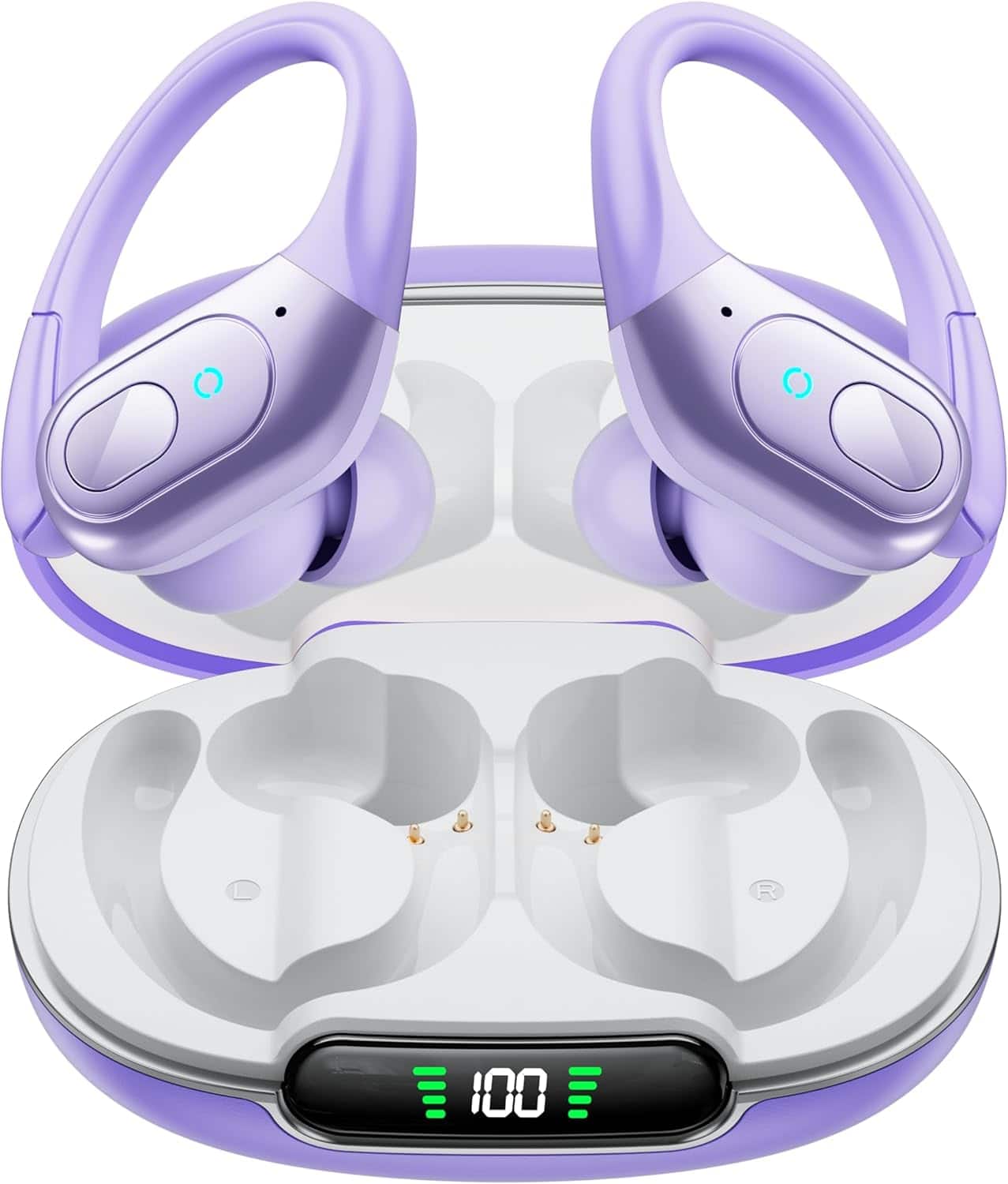 VEAT00L occiam ANC Wireless Earbuds | 90H Playback, Stereo Bass