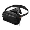 Front. ALPAKA - Gaming Sling Bag for Switch 2/Steam Deck/ROG Ally, Game Card Holder (20), 3.5L EDC Crossbody, Water-Resistant - Black Axoflux 400D Washed Nylon.
