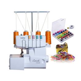 Brother - 1034D Heavy-Duty Metal Frame Thread Serger with Differential Feed Bundle