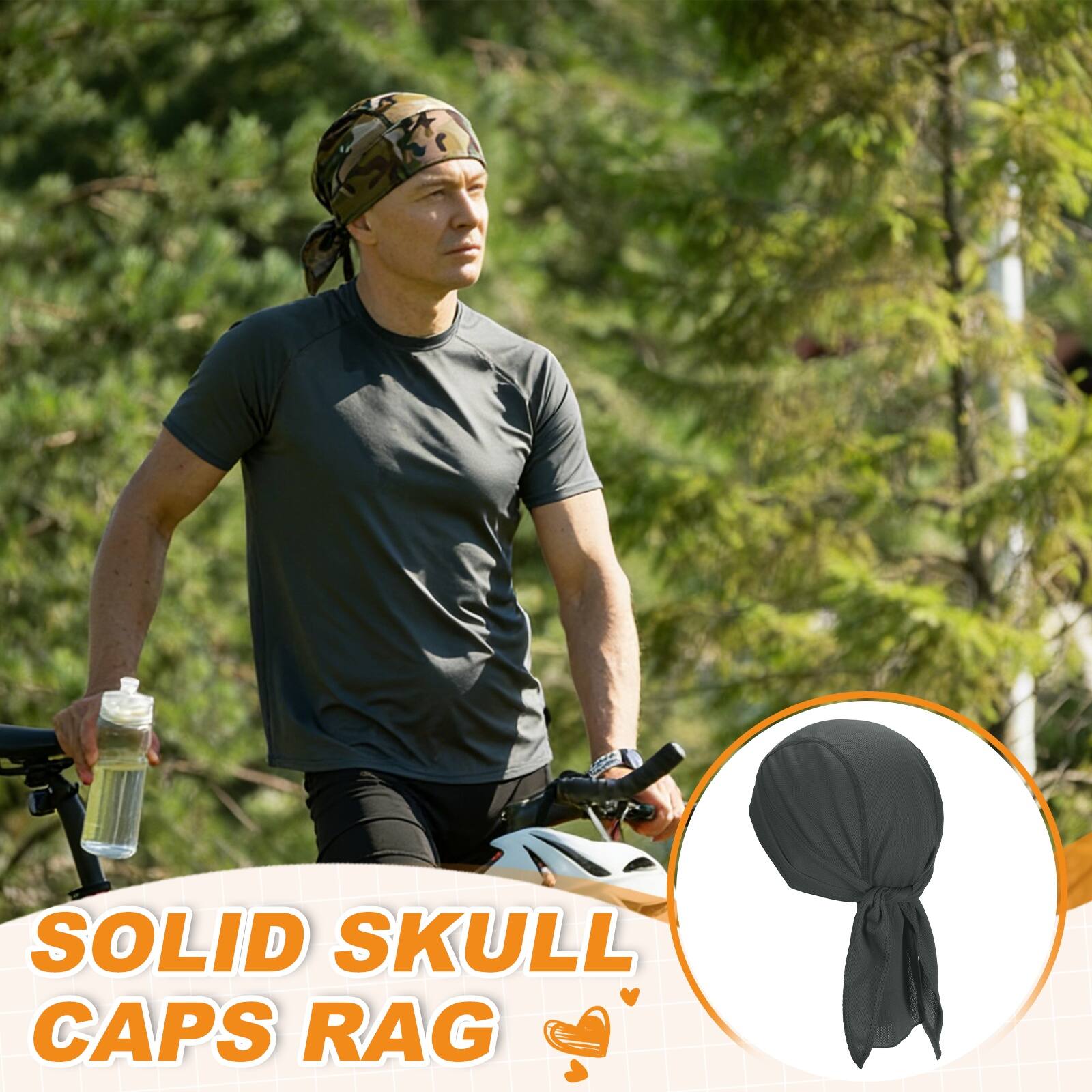 SOLID SKULL CAPS RAG