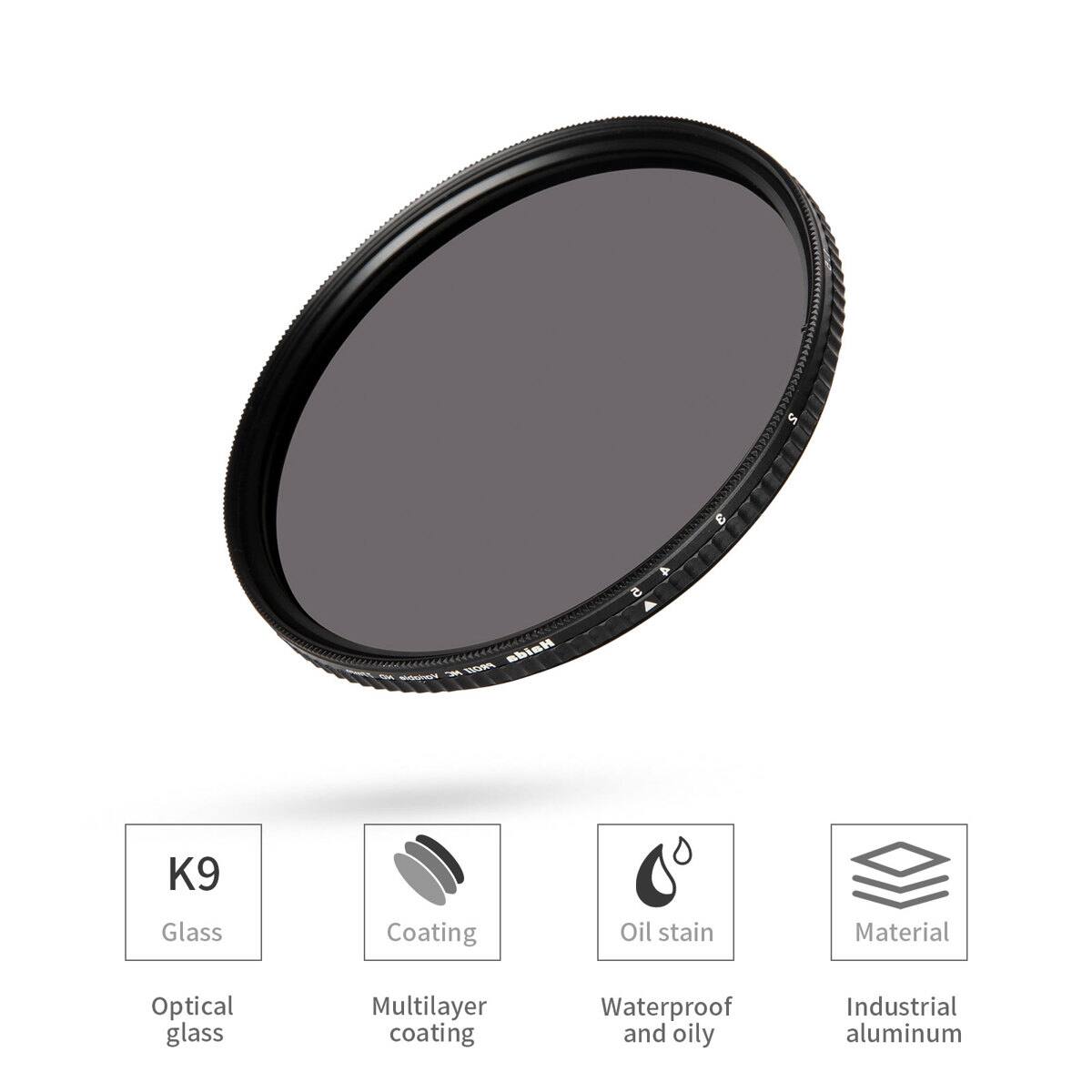 S & 5 Haida SGE - K9 Glass Coating Oil stain Material Optical glass Multilayer coating Waterproof and oily Industrial aluminum