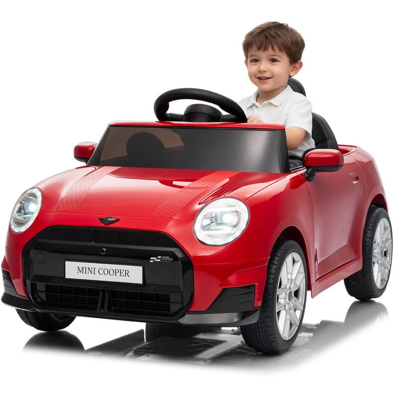 GARVEE - 12V BMW Mini Cooper Licensed Electric Ride-on Car for Kid, Powered by 4.5Ah Battery