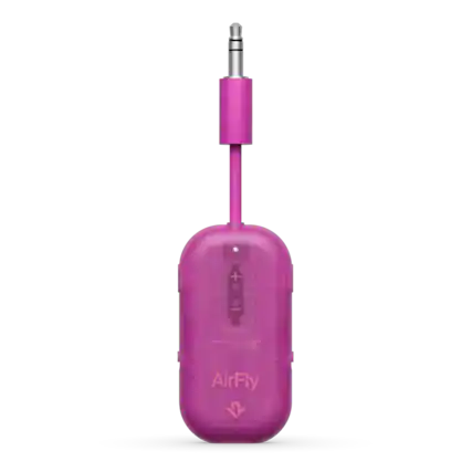 Front. Twelve South - Twelve South Airfly Pro 2 Translucent (Fuchsia).
