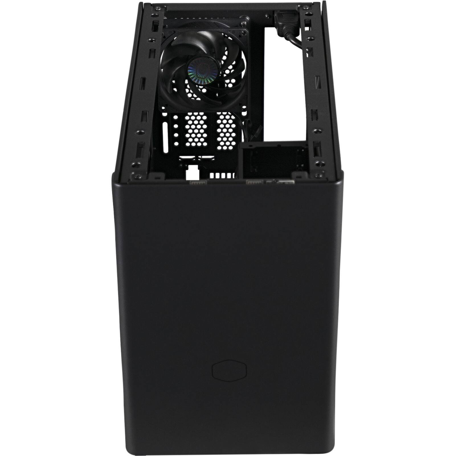 Alt View 18. Cooler Master - MasterBox MCB-NR200-KNNN-S00 Mini ITX/Mini DTX Mini-tower Case - Black.