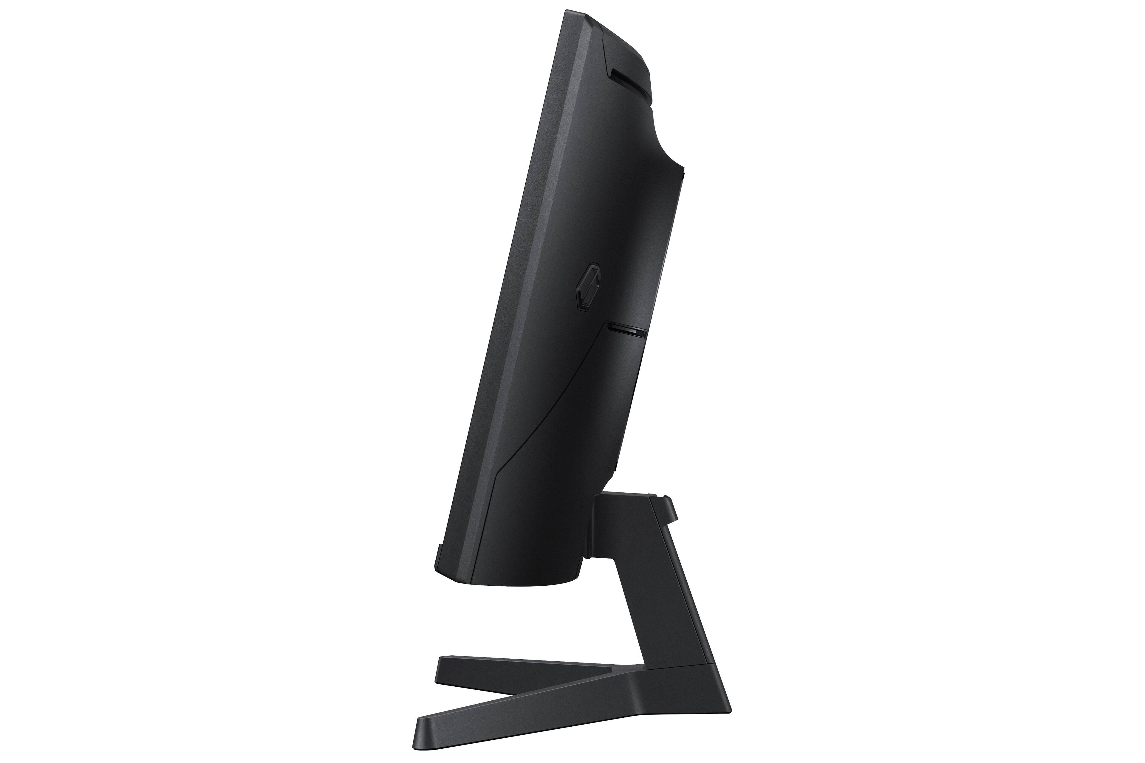 Alt View 19. Samsung - 27" Odyssey G5 (G55H) QHD 180Hz 1ms AMD FreeSync 1000R Curved Gaming Monitor with HDR10 - Black.