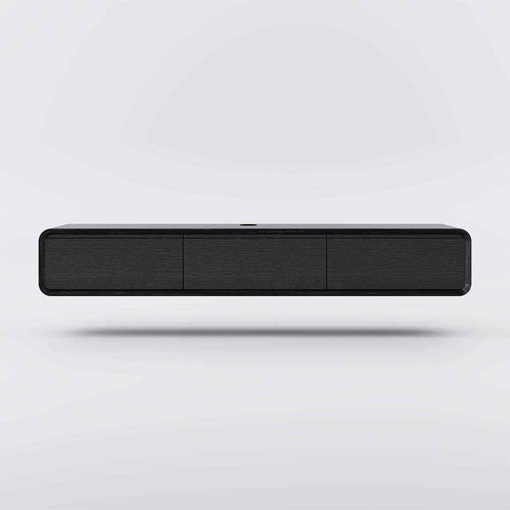 POVISON - Floating TV Stand - Black