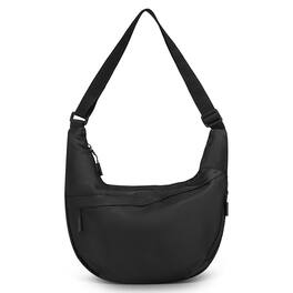 Unique Bargains - Arch Moon Crossbody Bag, Sling Bag for Men Women, Medium Shoulder Bag with Adjustable Strap, Chest Bag for Daily Commute - Black
