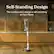 Self-Standing Design
The cordless stick design is self-standing on hard floors
