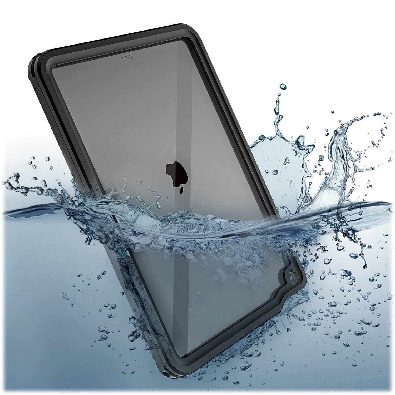 Alt View 14. SaharaCase - Oasis Series Water-Resistant Case for Apple iPad Air 13" M3/M2  - Clear/Black.