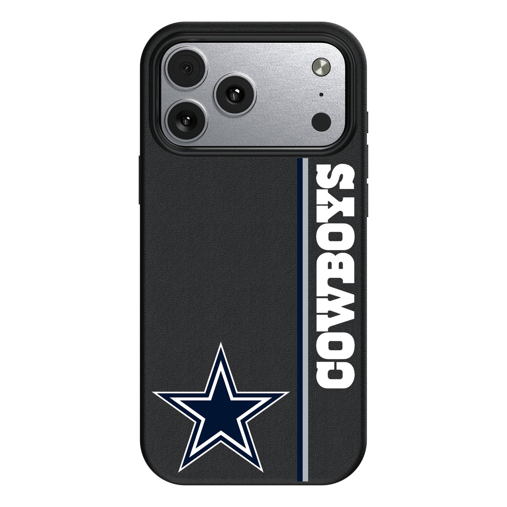 Keyscaper - NFL - Dallas Cowboys iPhone Magnetic Bump Case - 15 - Black