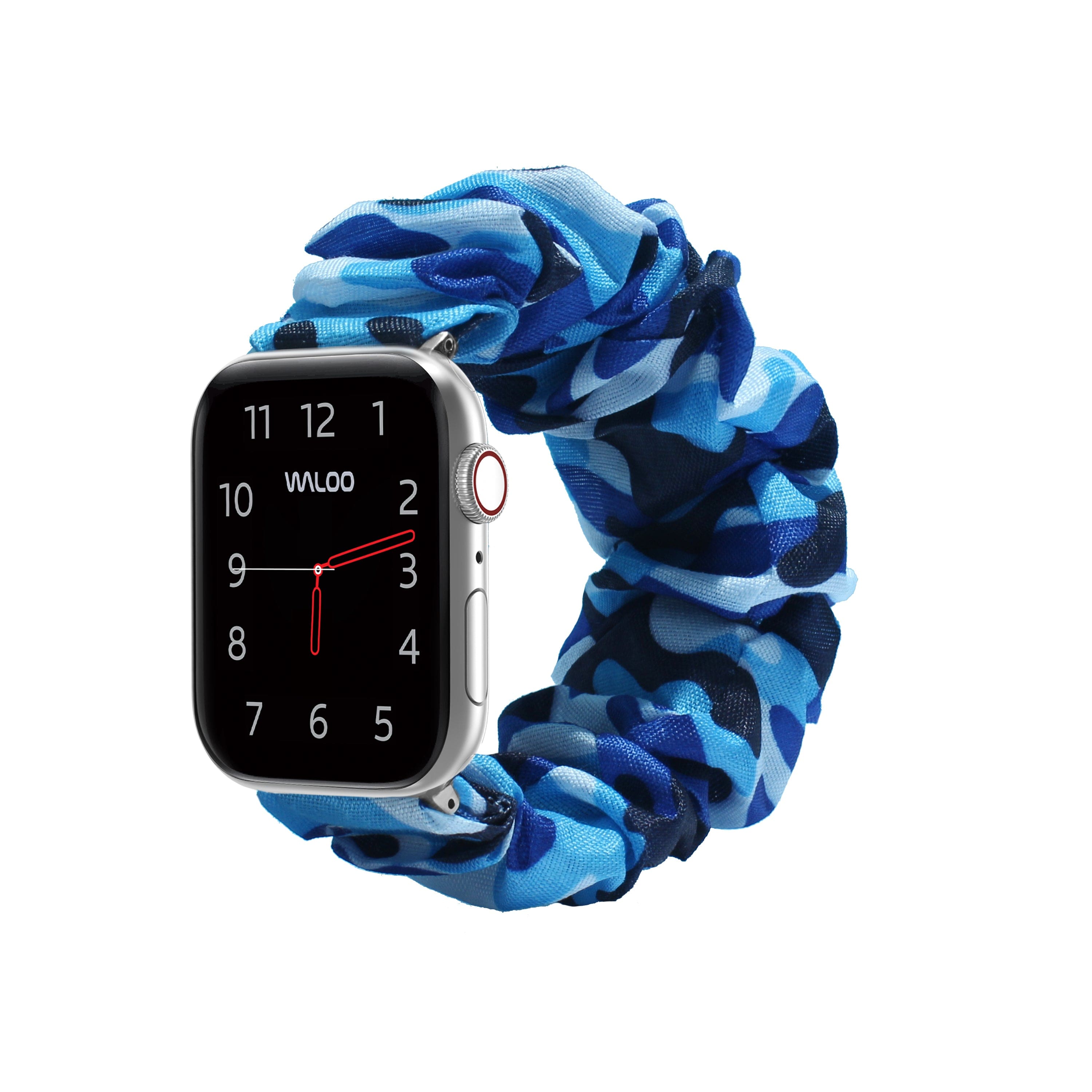 Waloo - Scrunchie Band For Apple Watch - Camo Blue price history on PriceWatchPro