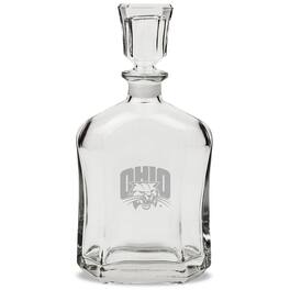 Jardine - Ohio Bobcats 23.75oz. Crystal Whiskey Decanter - Multicolor