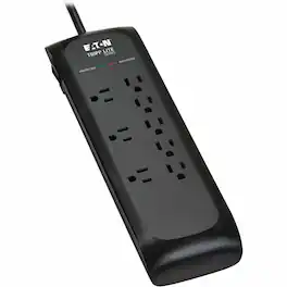 Tripp Lite - series Protect It! TLP86B 8-Outlets Surge Suppressor/Protector - Household Electronic, Computer, Printer - Black
