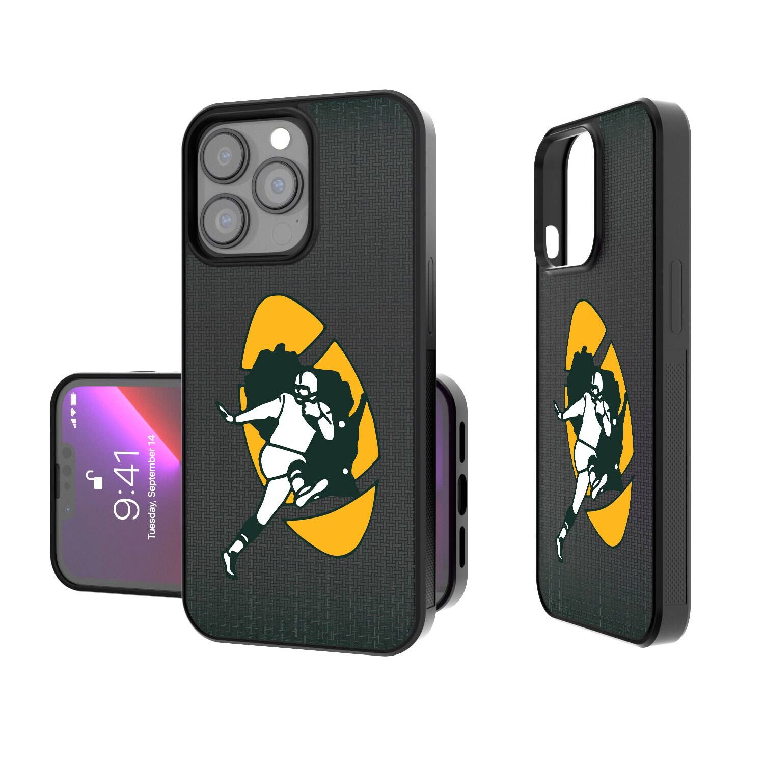 Keyscaper - NFL - Green Bay Packers Linen Logo iPhone Bump Case - 13 mini - Black price history on PriceWatchPro