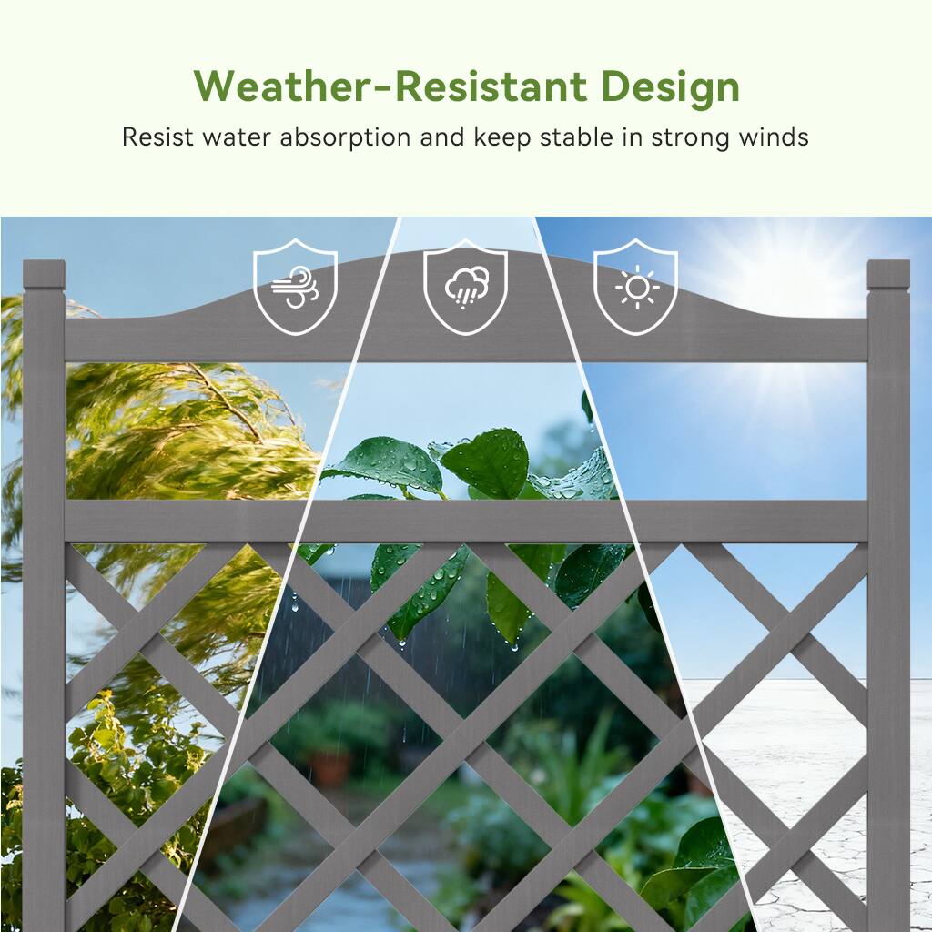 Weather-Resistant Design  
Resist water absorption and keep stable in strong winds
