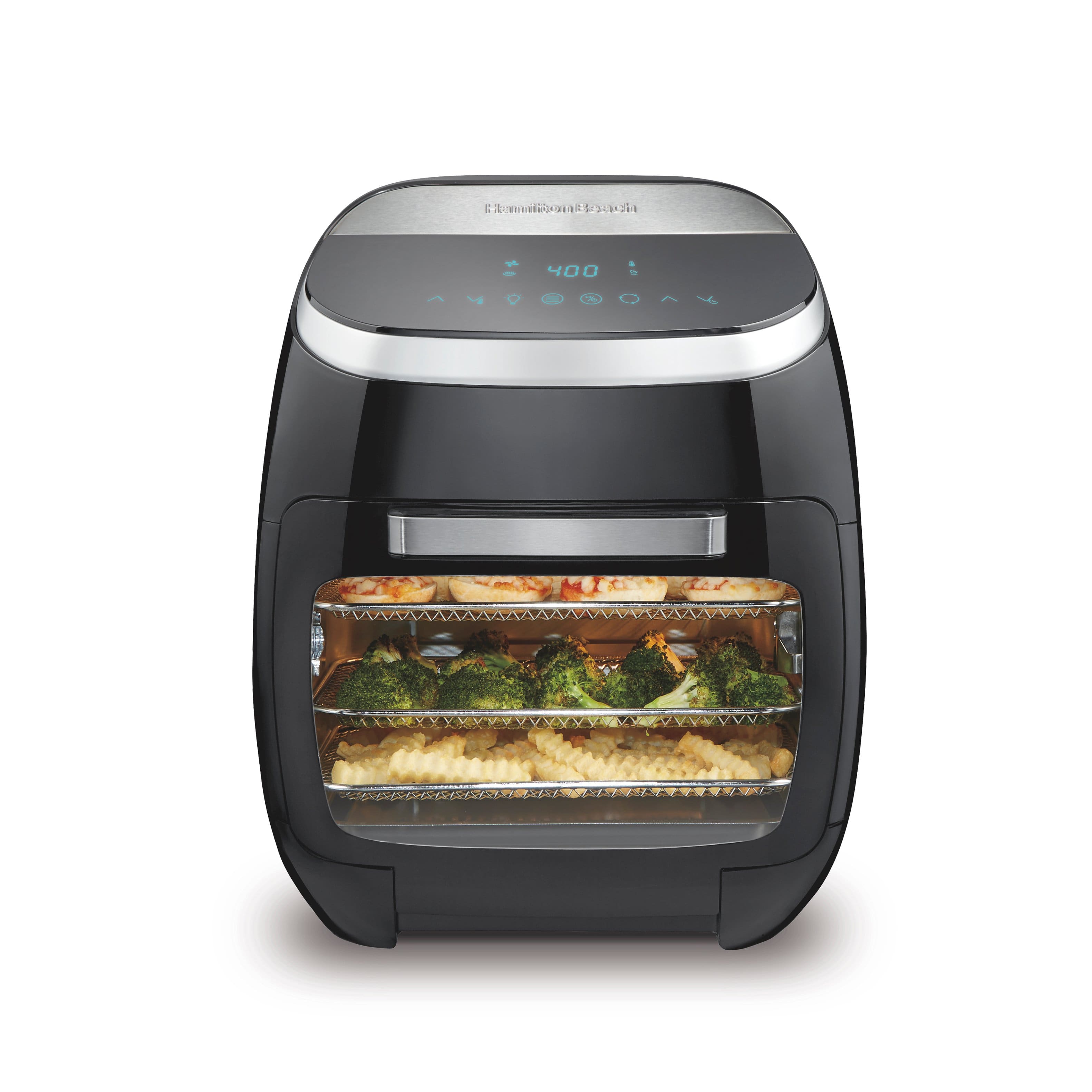 Hamilton Beach - Digital Air Fryer Oven 11.6 Quart Capacity - Black