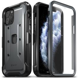 Vena - vArmor PRO Full Body iPhone 11 Pro Case with Built-in Screen Protector, Military Grade Impact Resistant Rugged, Black - Multicolored