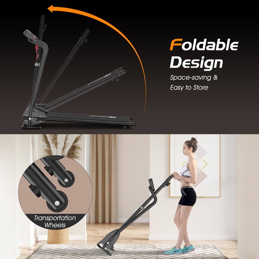 Foldable Design  
Space-saving & Easy to Store  
Transportation Wheels