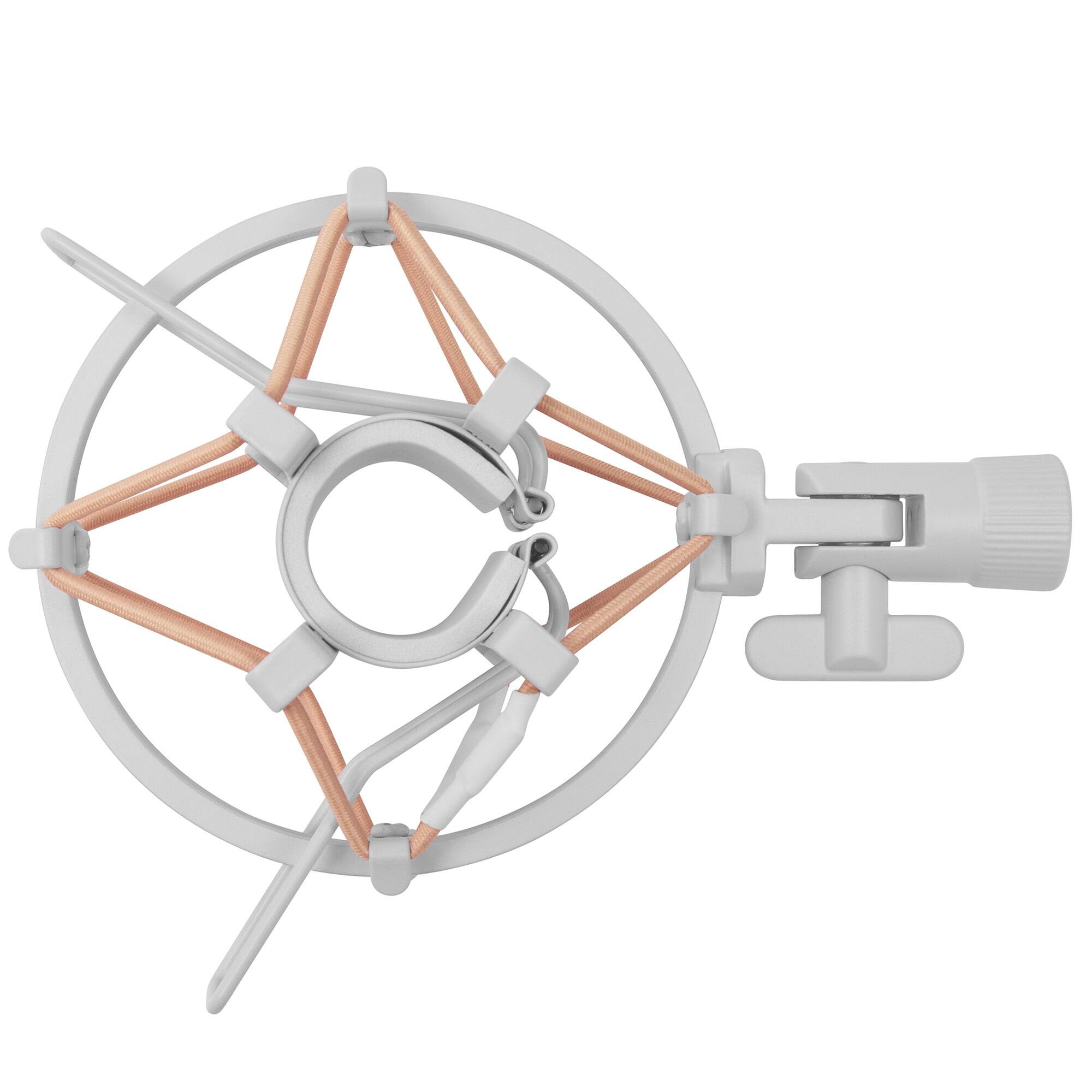 Left. FocusProAudio - Focus Pro Audio Shock Mount for Samson Q2U Microphone - White.