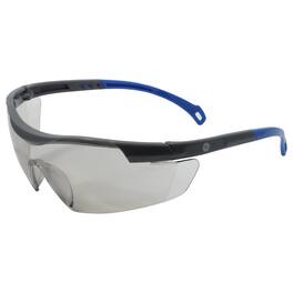 General Electric - 01 Series Anti-Fog Impact-Resistant Safety Glasses Indoor/Outdoor Mirror Lens - Blue
