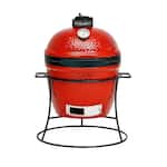 KAMADO JOE - JOE JR. Charcoal Grill with stand - Blaze Red