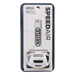 Battle Sports - Speed Air Football Mouthguard - White/Black