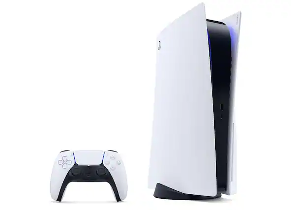 Front. Sony - Sony PS5 Japanese Edition Console White (Disc Version) - White.