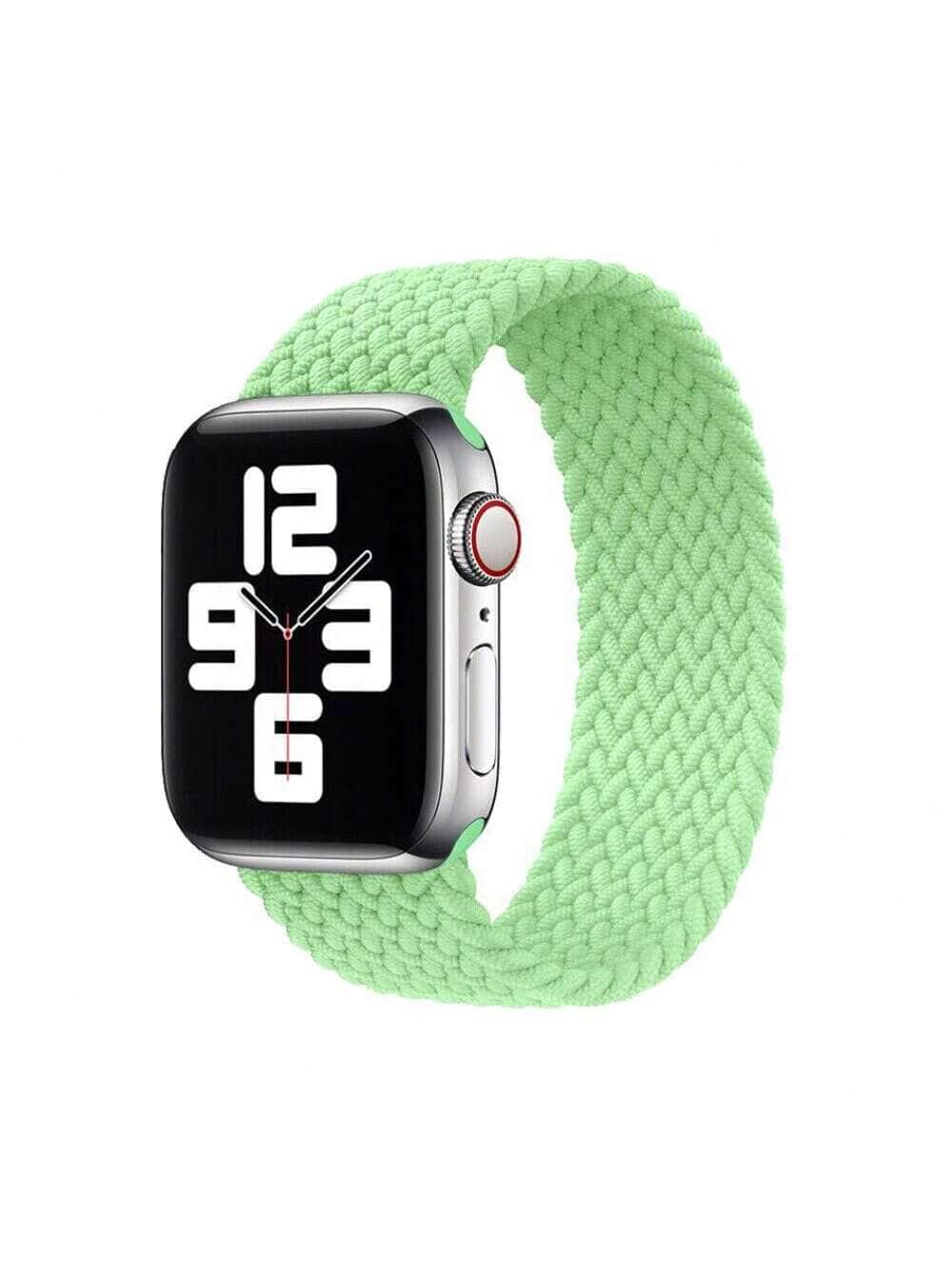 Apple- Watch Braided Solo Loop 44mm- Size 12- Green