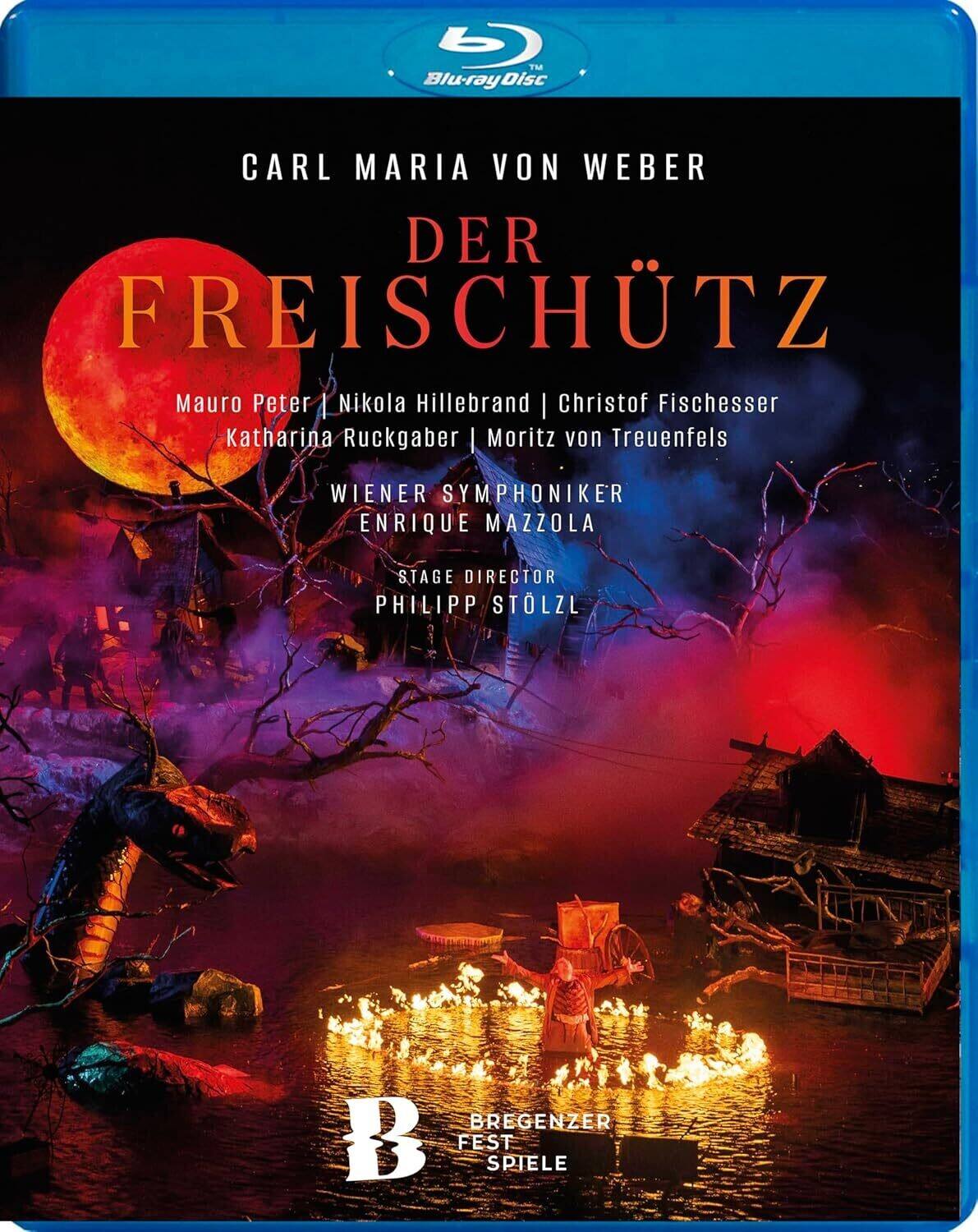 Front. Bregenzer Festspielchor - Weber: Der Freischutz   - BLU-RAY.