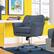 Alt View 1. Serta - Ashland Home Office Chair - Blue.