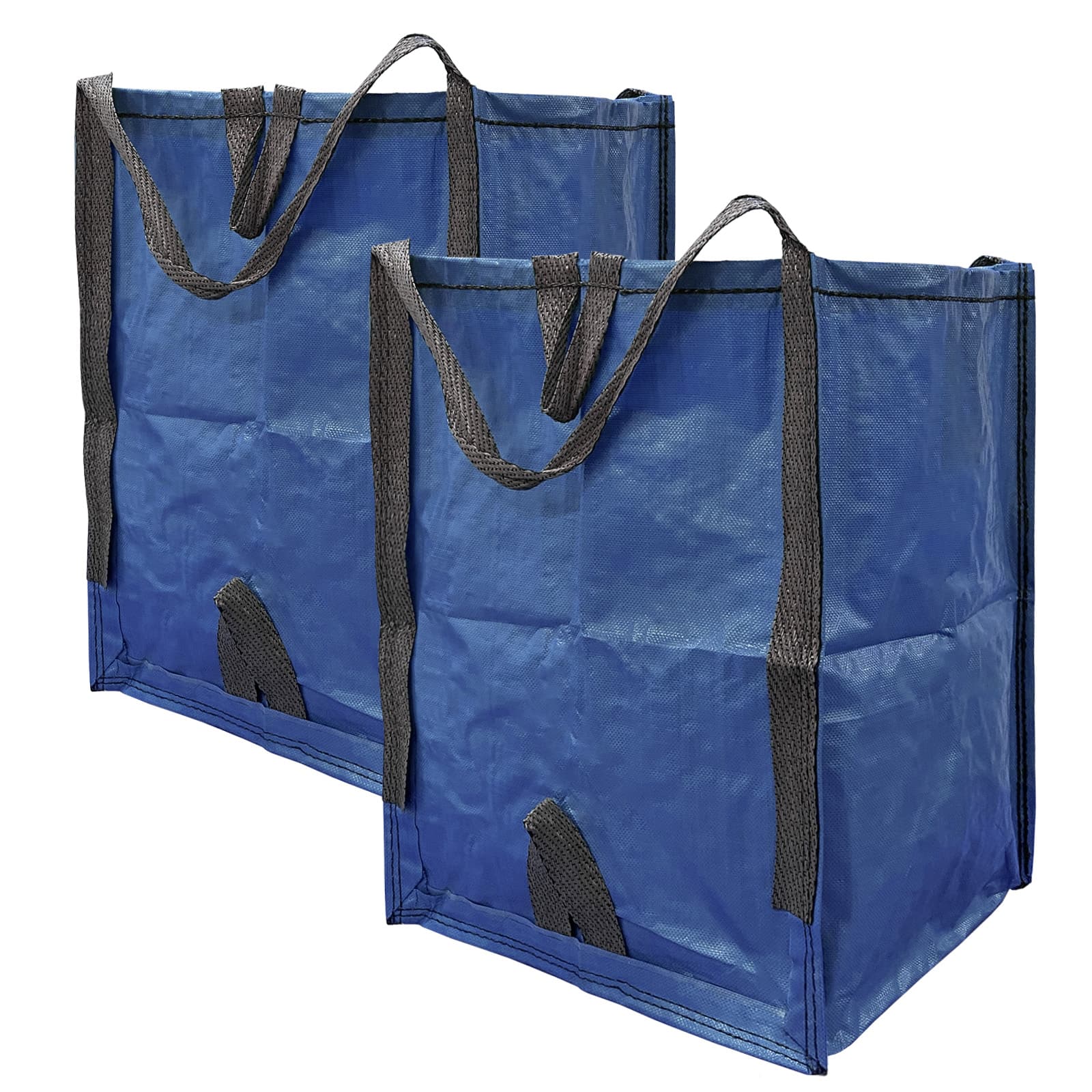 Improvements by Z-EDGE Heavy Duty Home and Yard Bags - 2-pack - Blue