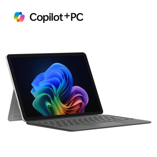 Alt View 1. Microsoft - Microsoft Surface Pro Copilot+ PC + Surface Pro 12" Keyboard - Platinum.
