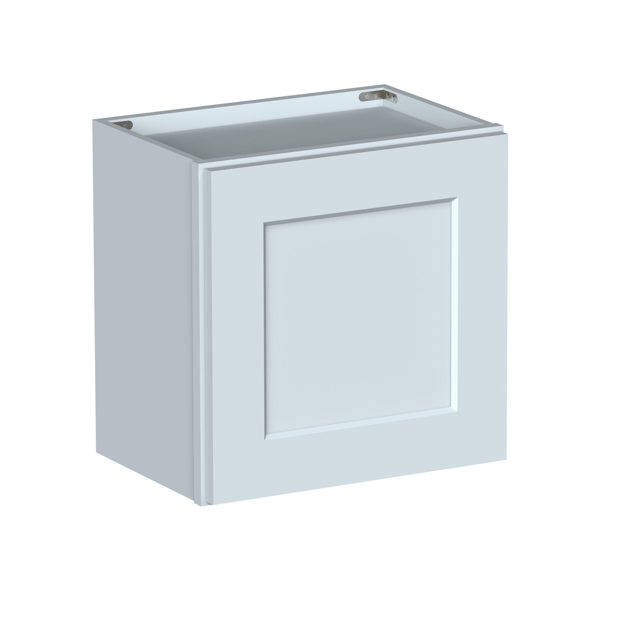 Alt View 1. Boyel Living - 18in.W x12in.D x18in.H Dove Gray WALL CABINET Fully assembled Cabinet With One HDF Door - Gray.