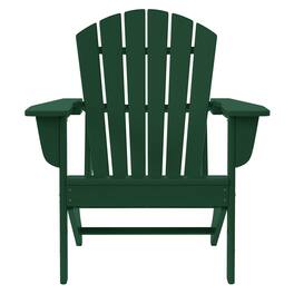 WestinTrends - Dylan Outdoor Adirondack Chair - Dark Green