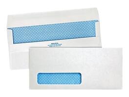 Quality Park - Redi-Seal Security Tinted #10 Window Envelope, 4 1/8" x 9 1/2", 500/Box - White Wove