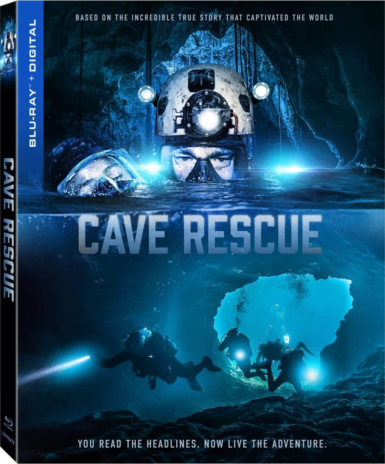 Front. Cave Rescue (aka The Cave)   - BLU-RAY.
