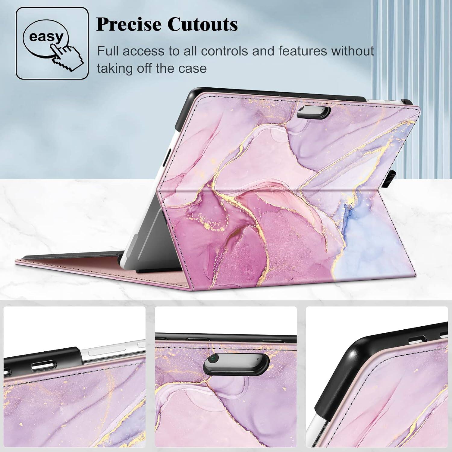 Precise Cutouts  
Full access to all controls and features without taking off the case