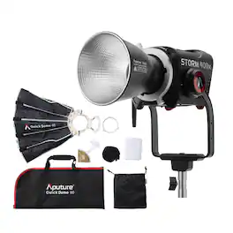 Aputure - STORM 400x (V-Mount) (US) Bundle with 24-Inch Softbox and Carrying Bag