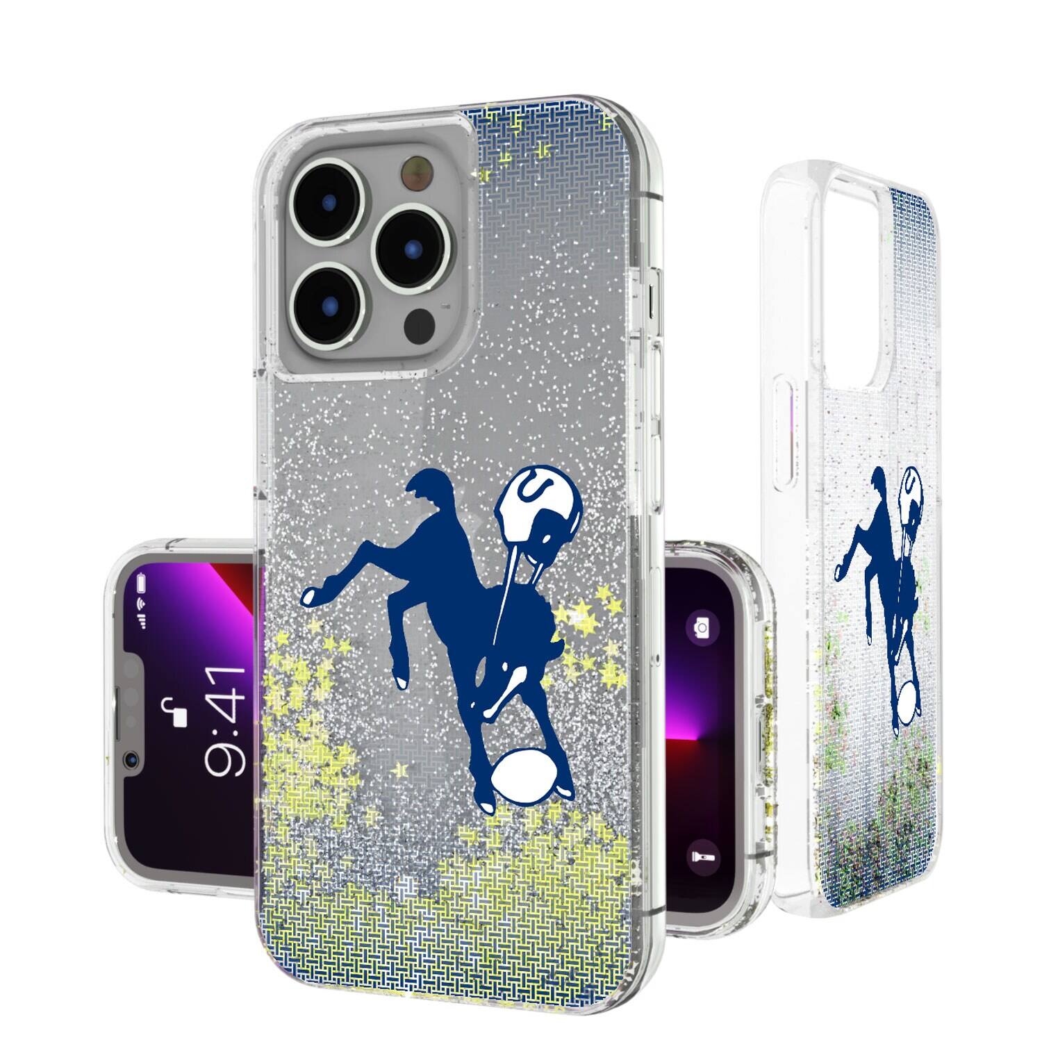 Keyscaper - Baltimore Colts Linen Logo iPhone Glitter Case - 16 Pro Max - Multicolor price history on PriceWatchPro