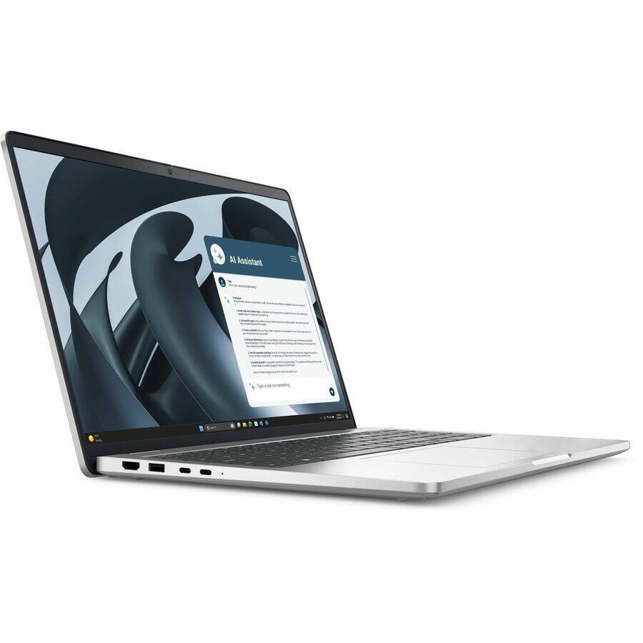 Alt View 5. Dell - Dell Pro 16 Plus PB16255 16" Copilot+ PC Notebook - Full HD Plus - 60 Hz - AMD Ryzen AI 7 PRO 350 - 32 GB - 512 GB SSD - Platinum Silver.