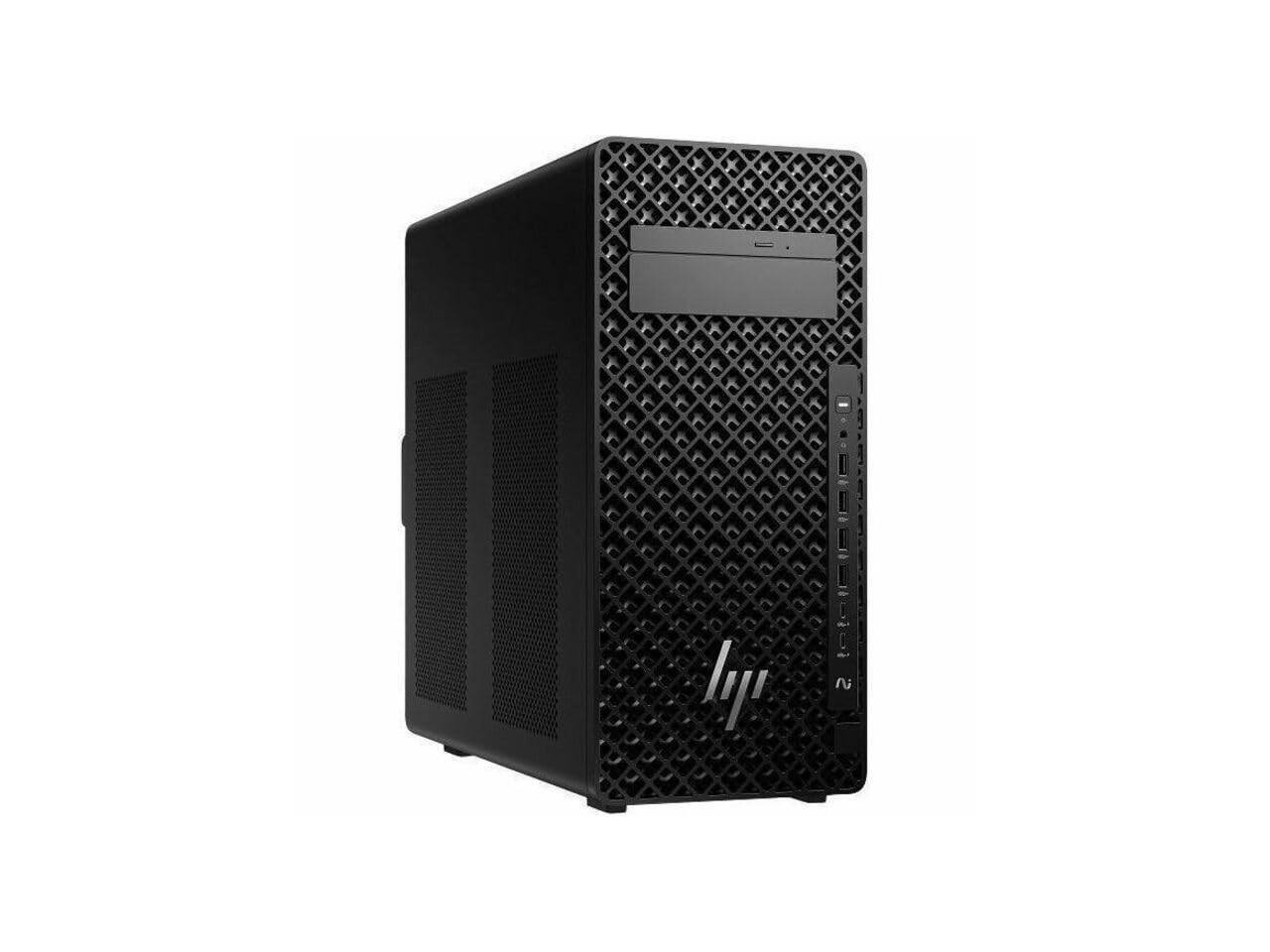Alt View 4. HP - HP Z2 G1i Workstation - Intel Core Ultra 9 285 - 32 GB - 1 TB SSD - Tower - Black - Intel W880 Chip - Windows 11 Pro - Black.