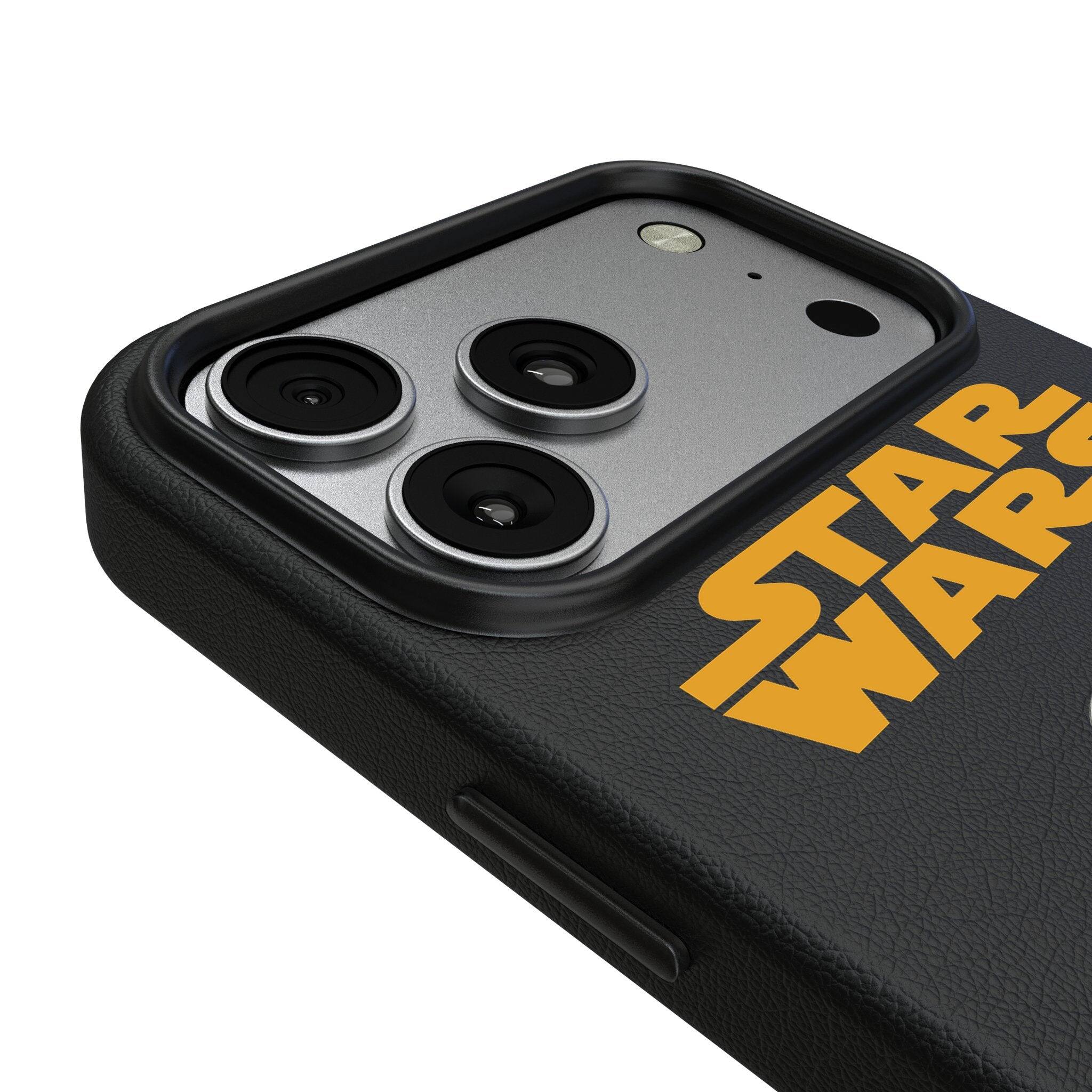 Left. Keyscaper - Star Wars: The Mandalorian Color Block MagSafe Compatible Phone Case - Apple iPhone Air - Din Djarin.